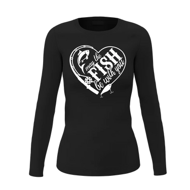 May The Fish Be With You Women Long Sleeve Shirt